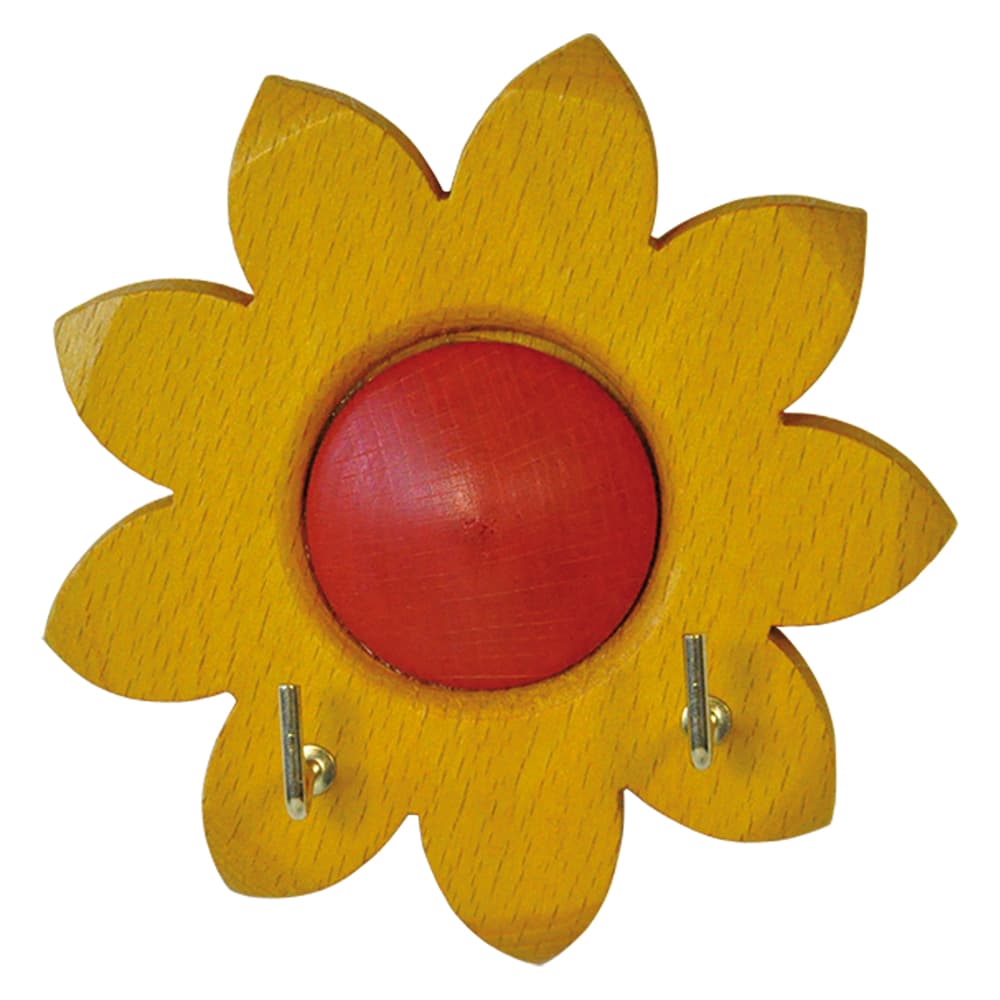 Appenditutto Adesivo Girasole Legno 2 Posti PZ 1 - 2