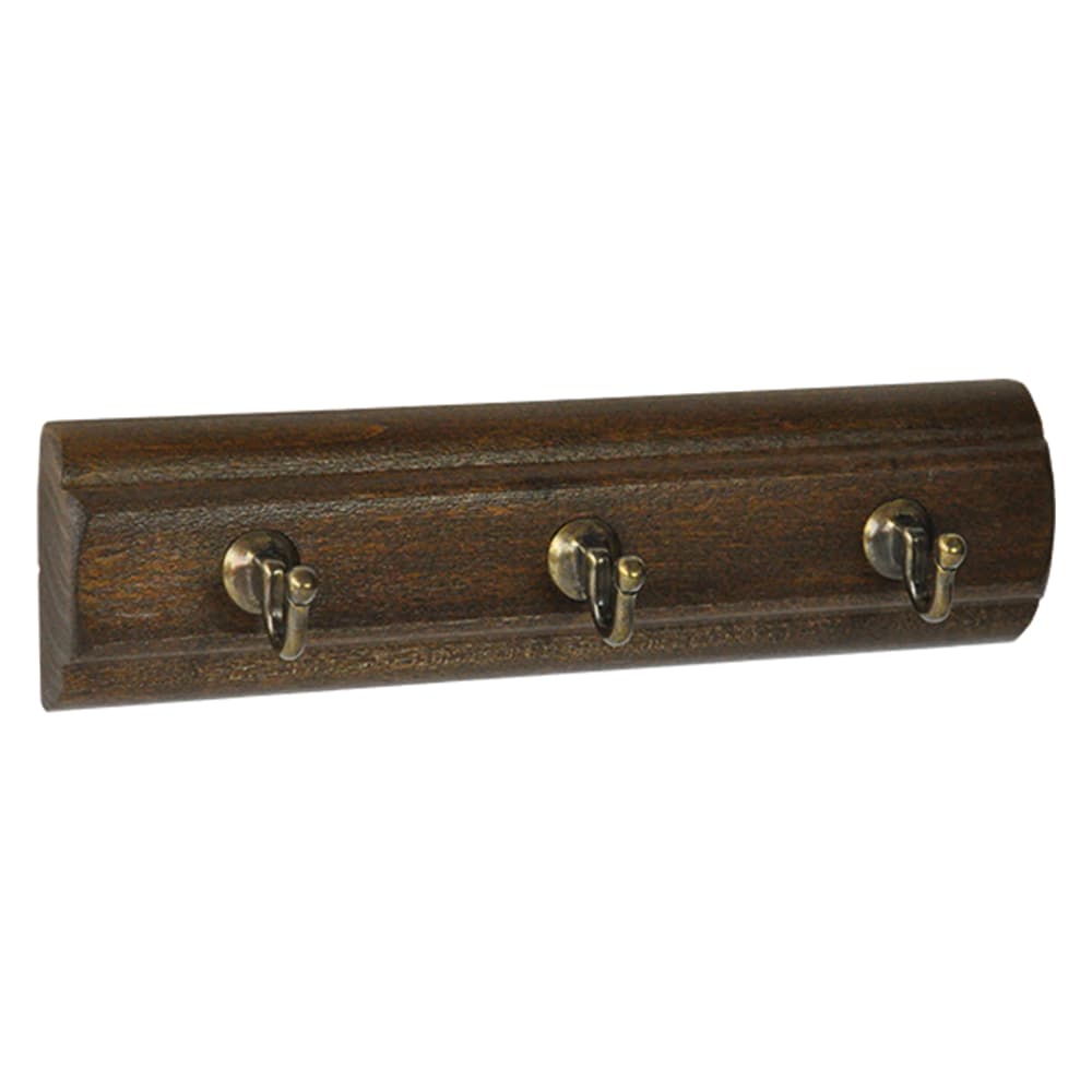 Appenditutto Adesivo Legno Noce 3 Posti PZ 1 - 2
