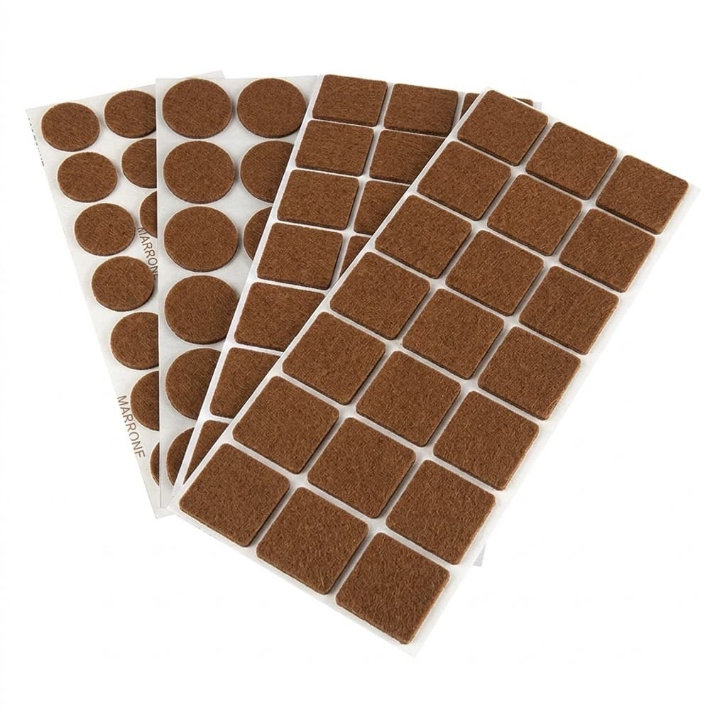Sottosedia Autoadesivo Marrone 10 Blister Ø 10 - 2