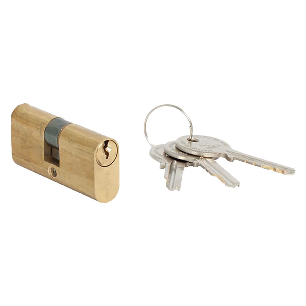 Cilindro Ovale da Infilare +10+22,7 = 55,4 (27,7+27,7) Cisa 08210 22,7 mm - 2