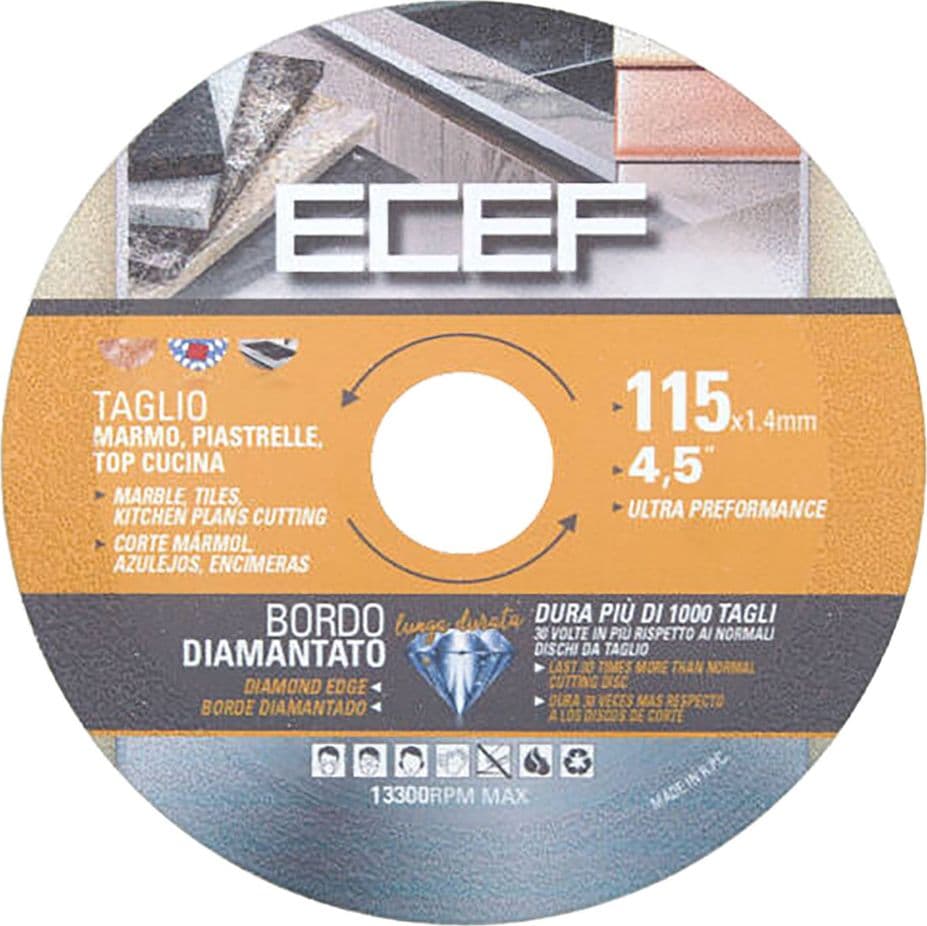Disco Diamantato Ecef Ø 115 X 2,2 mm - 2