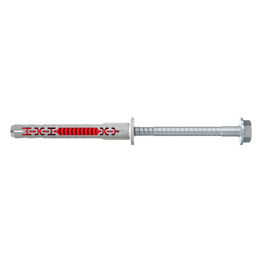 Tassello Fischer Duoxpand Fus Nylon Prolungato 8 x 80FUS 50 Pezzi Ø 8 x 80 - 2