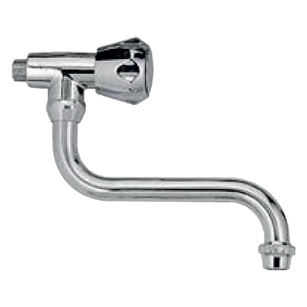 Rubinetto per Lavello a Snodo Att. ½' Bocca 20 cm - 2