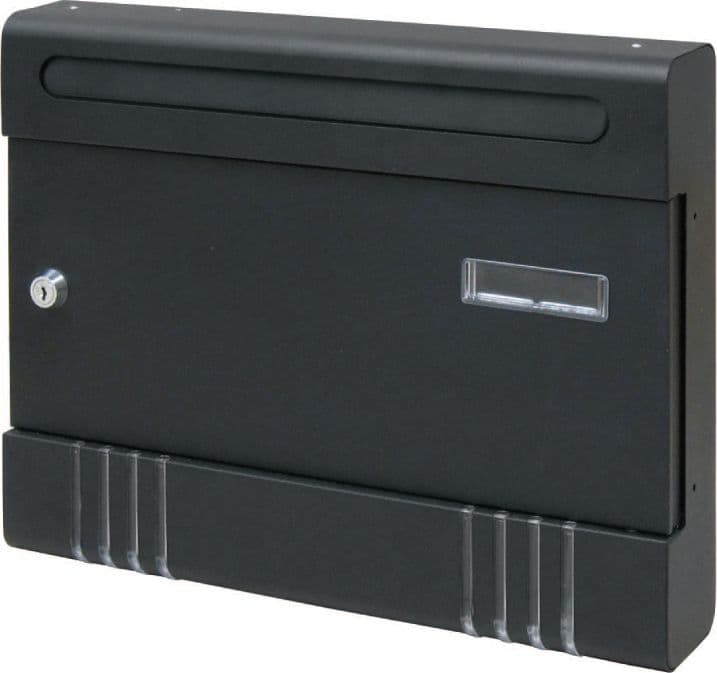 Cassetta Postale Praga Colore Nero Utilia