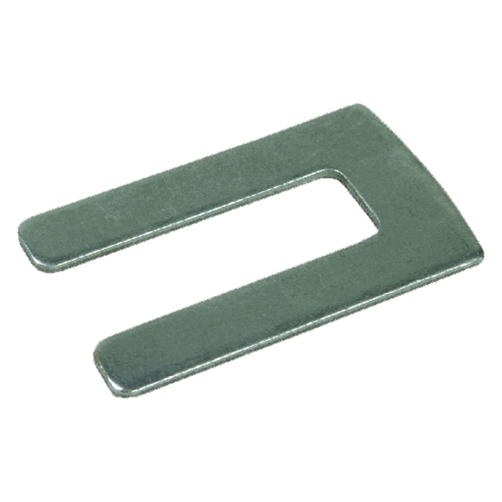 Piastrina per Cricchetti Sopraluci a Saldare Art 412 a 10 Pezzi 6,5 x 4 cm - 2