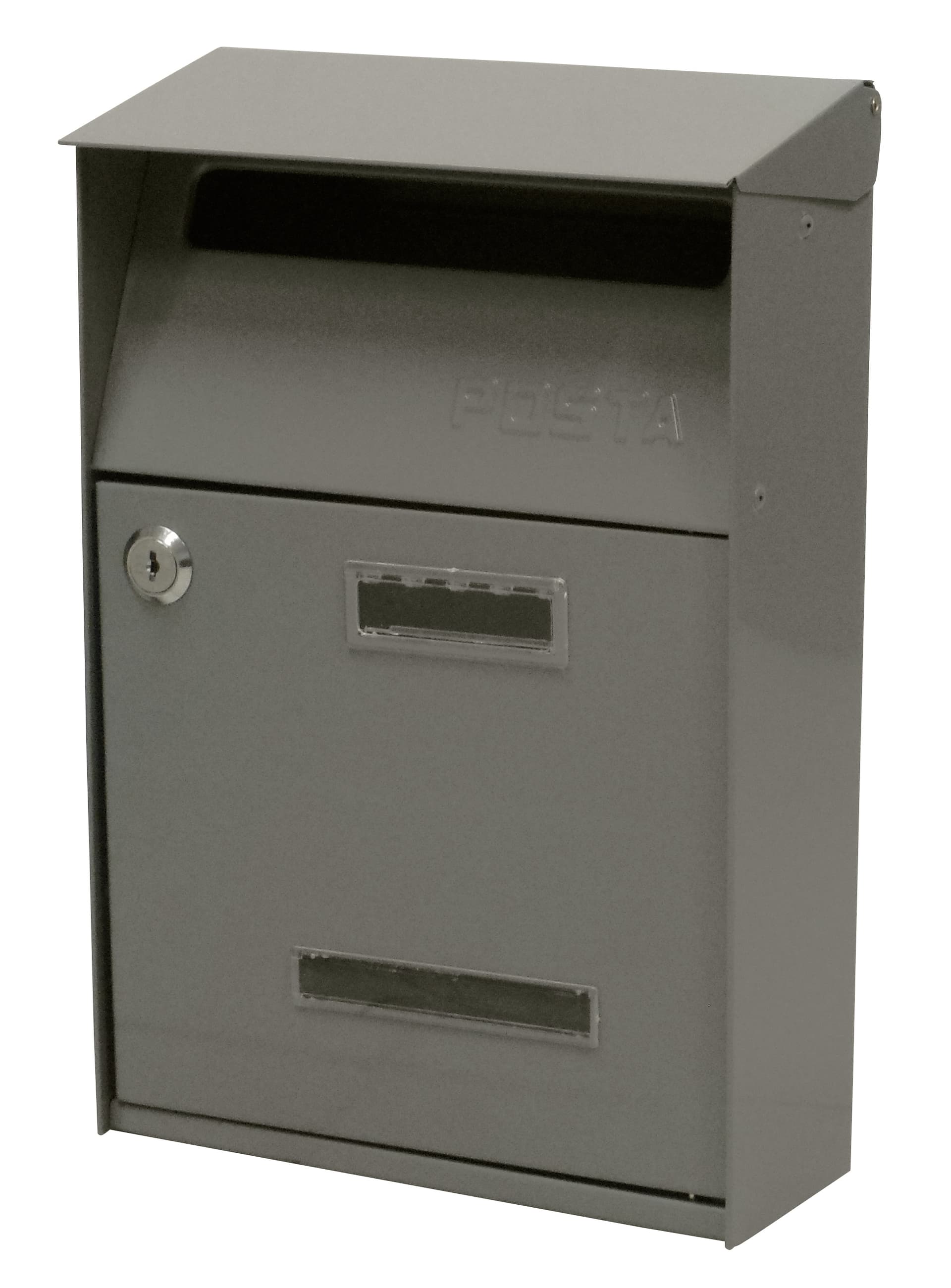 Cassetta Postale Monaco Colore Grigio Utilia - 2