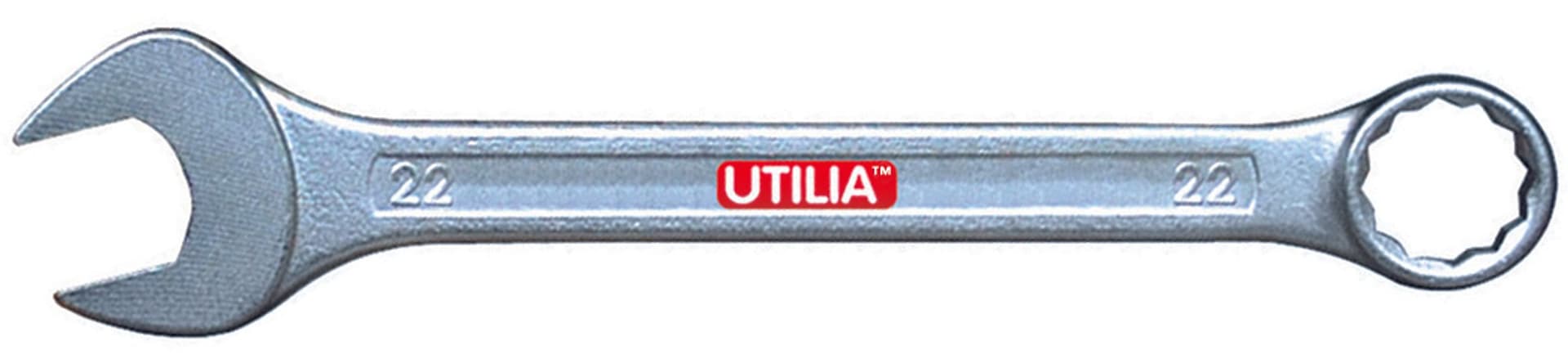Chiave Combinata Forchetta Poligonale Mm 13 x 13 5 Pezzi Utilia - 2