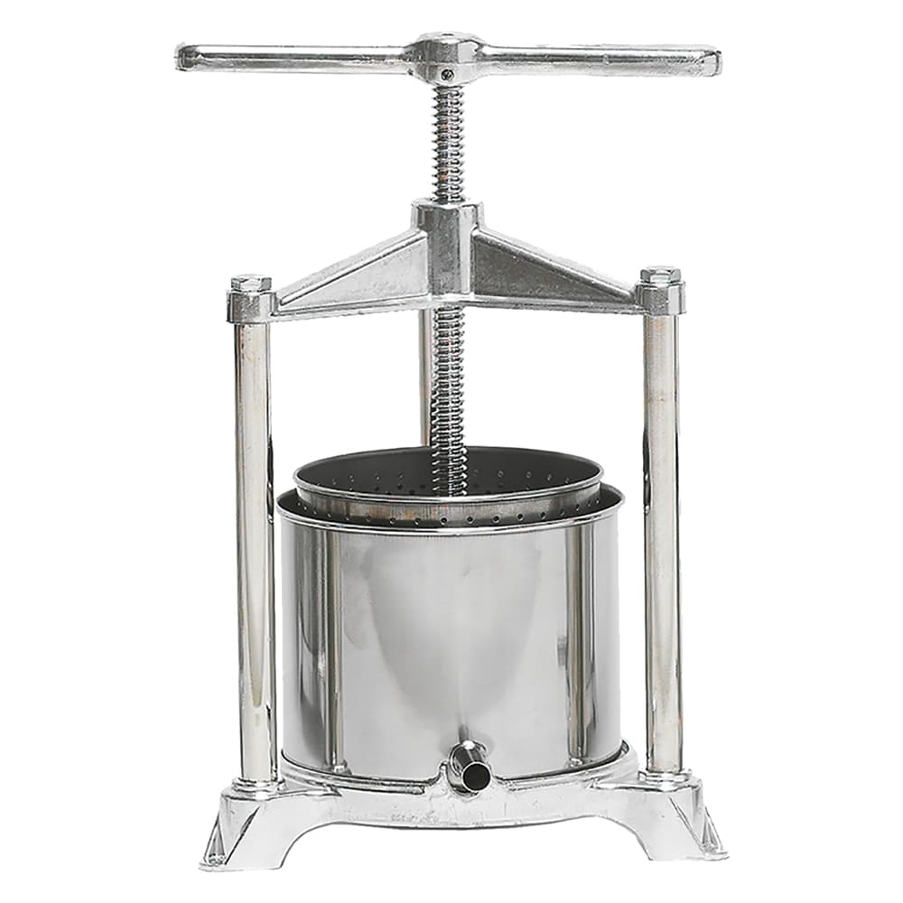 Torchietto Premitutto Struttura Palumbo Alluminio Grande H Ø in Acciaio Inox 22,5 cm 5 Lt