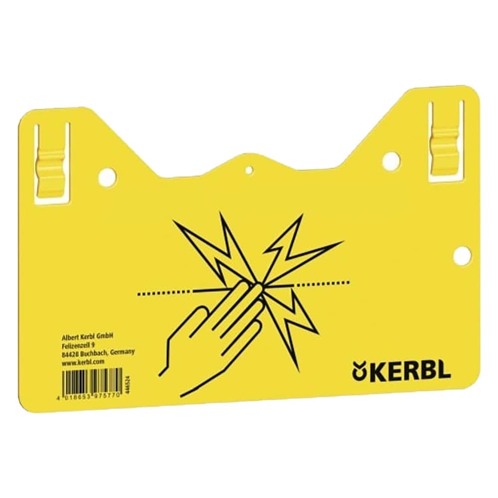 Cartello Segnaletico Recinzione Elettrica Albert Kerbl 26 x 15 cm - 2