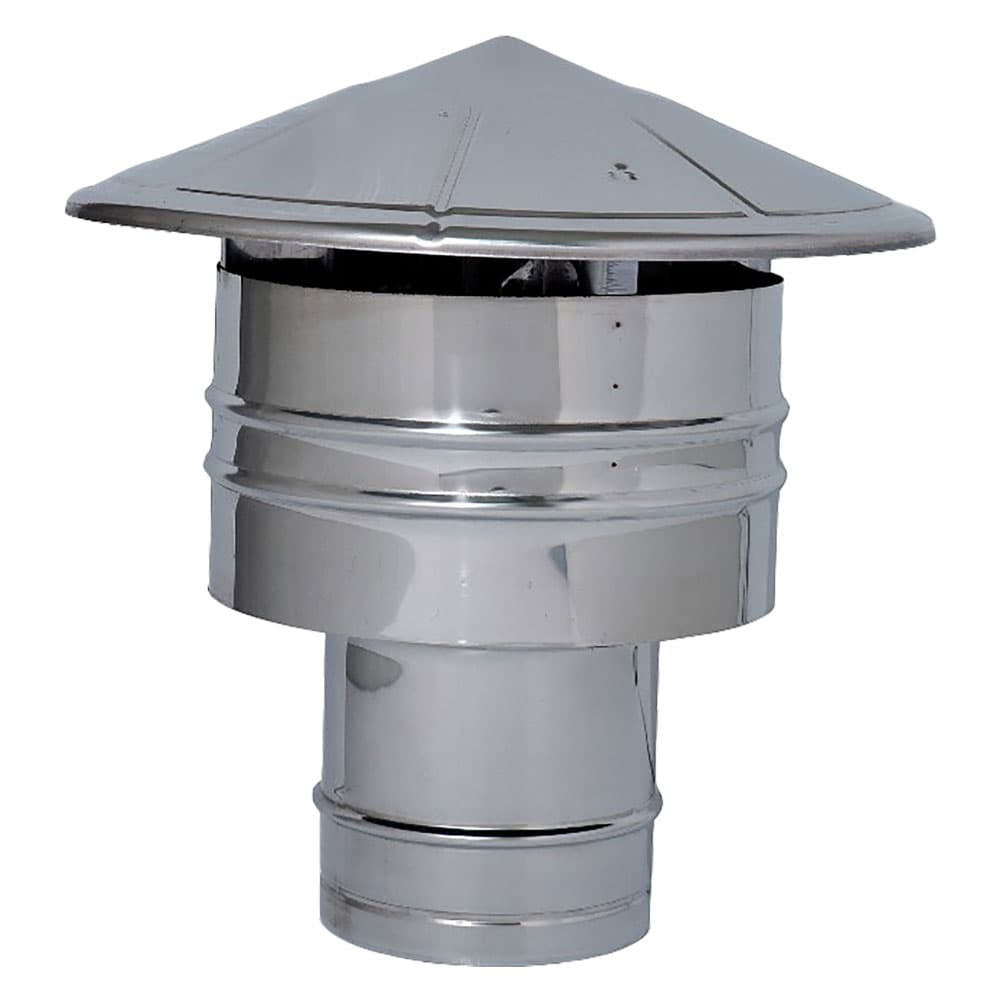 Fumaiolo a Cappello Antipioggia Ø Kasart 8 cm - 2