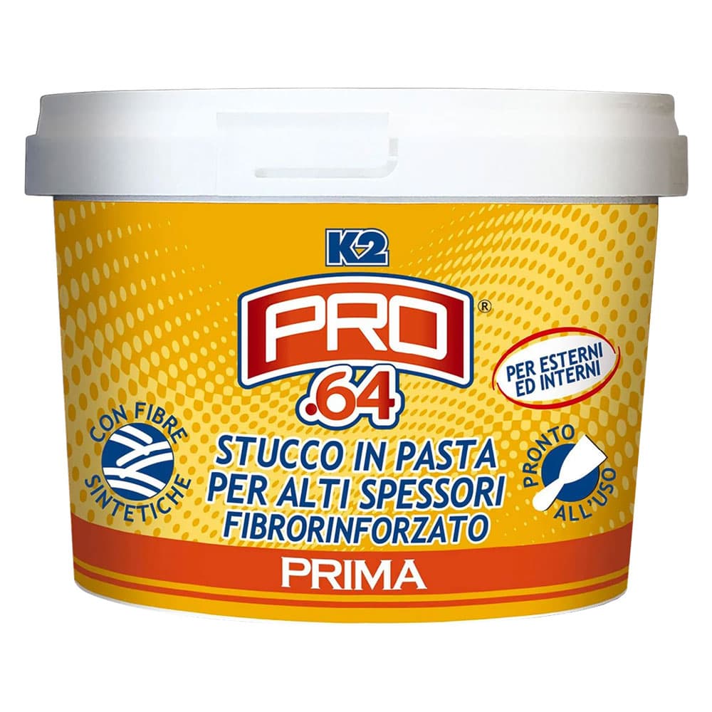 Stucco in Pasta Fibrorinforzato Alti Spessori Barattolo K2 1 kg - 2