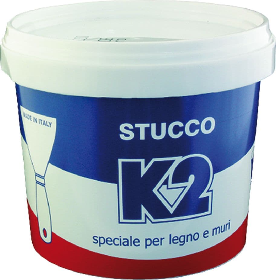 Stucco in Pasta Colorato Noce Chiaro K2 K2 1 kg - 2