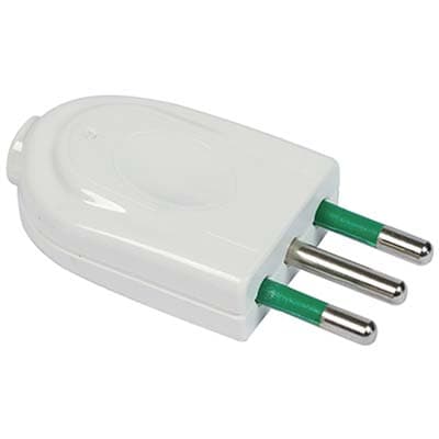 Spina Mobile Garanti Bianco 2P con T 10A 10 Pezzi - 2