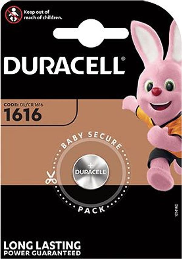 Pila Specialistica 1616 Duracell Litio 3 V 10 Pezzi - 2
