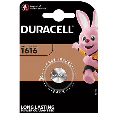 Pila Specialistica 1616 Duracell Litio 3,0 V 10 Pezzi - 2