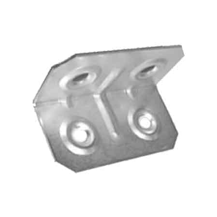 Piastrina Piegata 2 x 2 cm 100 Pezzi - 2