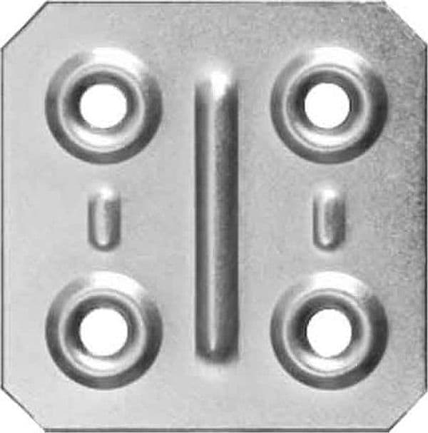 Piastrina Piana 4 x 4 cm 200 Pezzi – Autres