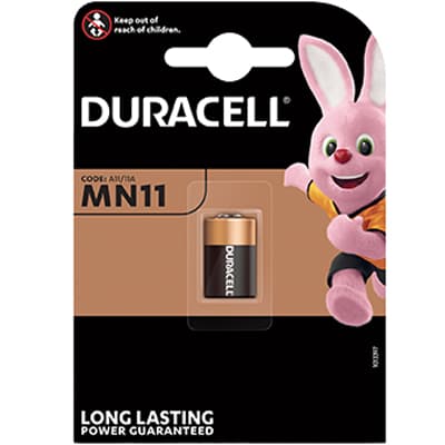 Pila Specialistica MN11 Duracell Alcalina 6,0 V 10 Pezzi - 2