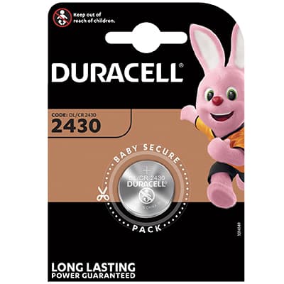 Pila Specialistica 2430 Duracell Litio 3,0 V 10 Pezzi - 2