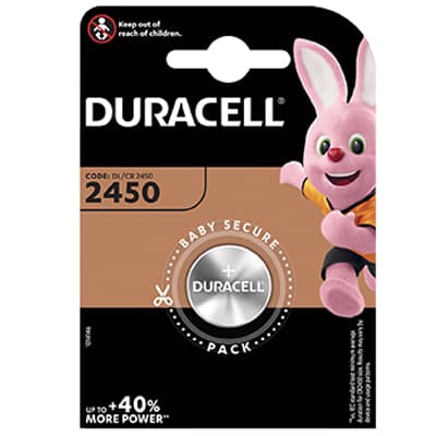 Pila Specialistica 2450 Duracell Litio 3,0 V 10 Pezzi - 2