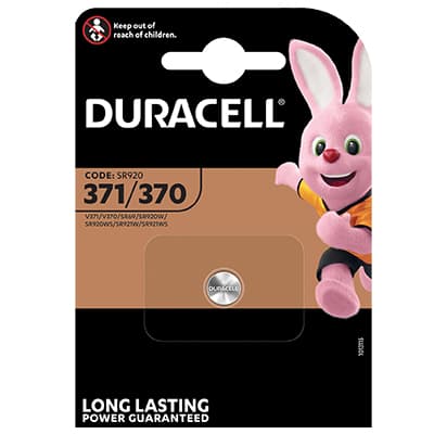 Pila Specialistica 371 a 370 Duracell Ossido Argento 1,5 V 10 Pezzi - 2
