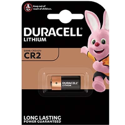 Pila Specialistica CR2 Duracell Litio 3,0 V 10 Pezzi - 2