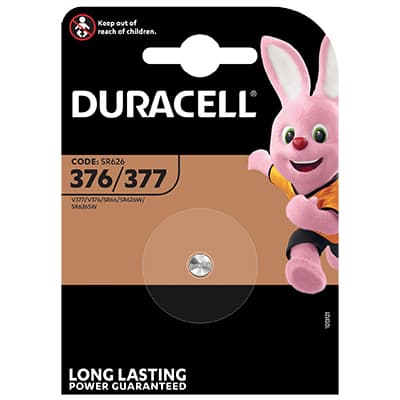 Pila Specialistica 377 Duracell Ossido Argento 1,5 V 10 Pezzi - 2