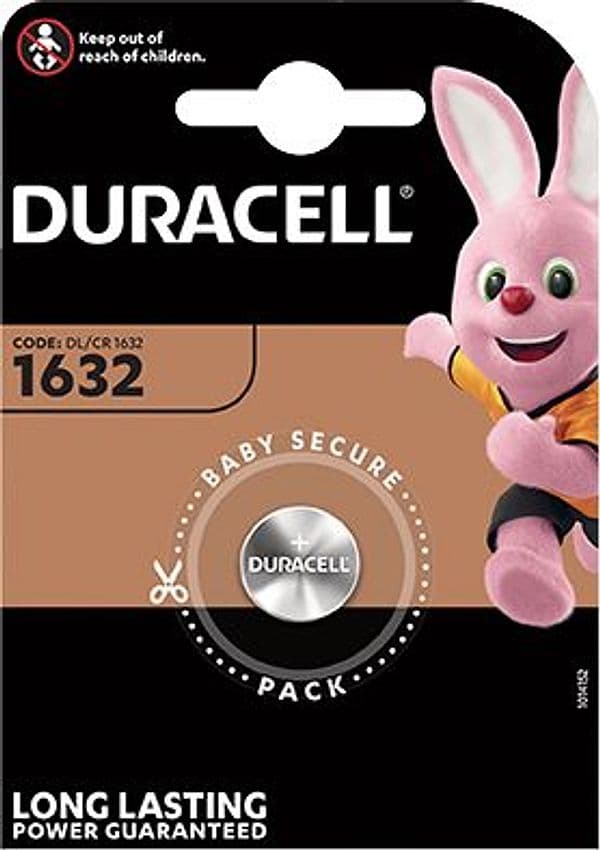 Pila Specialistica 1632 Duracell Litio 3 V 10 Pezzi - 2