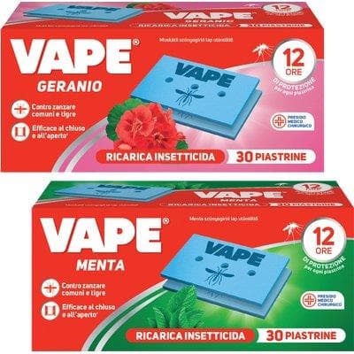 Piastrina Zanzare Vape Mat Geranio con Menta 30 Pezzi - 2