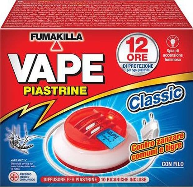 Elettroemanatore Piastrina Vape Mat 12 Pezzi - 2