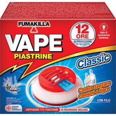 Elettroemanatore Piastrina Vape Mat 12 Pezzi - 2
