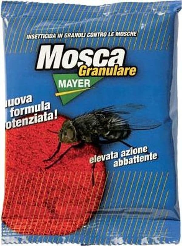 Insetticida Mosche Moscamayer Mayerbraun Granuli 100 g 25 Pezzi - 2