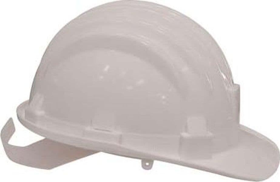 Elmetto Sicurezza Senza Sottogola Bianco 5 Pezzi - 2