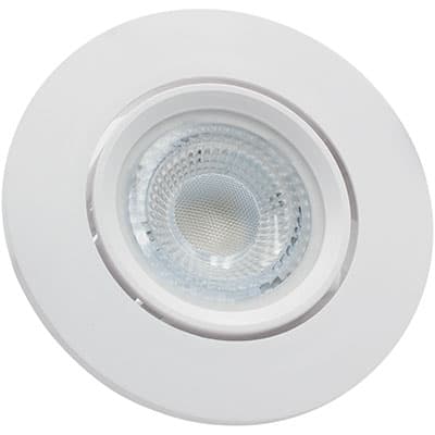 Faretto Incasso Tondo Klirs Century Bianco Orientabile 90 mm 5 Pezzi - 2