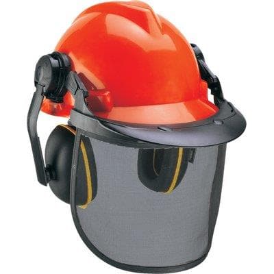 Visiera Rete Metallo con Elmetto con Cuffia Einhell H.cm 19 - 2