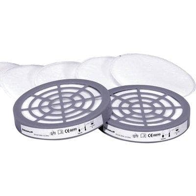 Filtro per Respiratore a Maschera M6400 Deltaplus M6000 6 Pezzi - 2