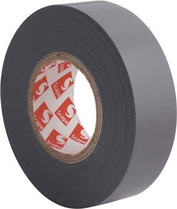Nastro PVC Isolante Scapa Grigio 25 ml 19 mm 10 Pezzi - 2