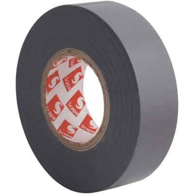 Nastro PVC Isolante Scapa Grigio 25 ml 19 mm 10 Pezzi - 2