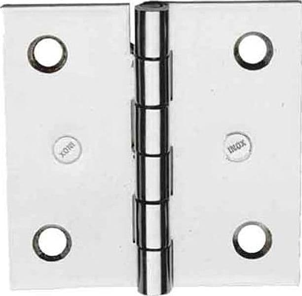 Cerniera Inox per Arredamenti Nautici Art. 850IN 40 x 40 mm 24 Pezzi - 2