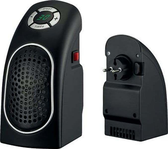 Termoventilatore Ceramico a Muro 70159 Volt 230 Watt 400 cm 13X8,5 H.cm - 2