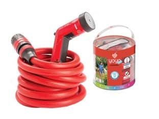 Tubo Estensibile Yoyo Go con Raccordi, Lancia e Supporto 7,5 m 15 2 Pezzi - 2