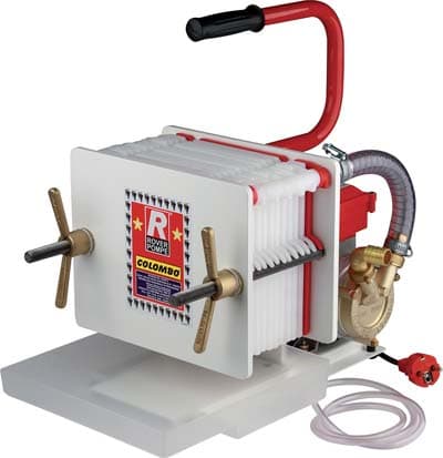 Filtro Enologico Colombo 12 Rover Volt 230 Watt 340 Lt H 350 a 500 Piastre - 2