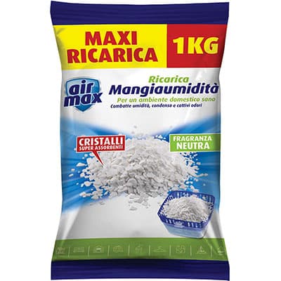 Airmax Sali Ricarica Inodore 1 kg 6 Pezzi - 2
