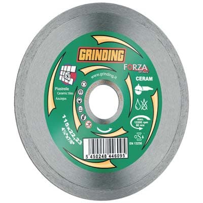 Disco Diamantato a Corona Liscia Forza 115 x 22,2 mm H 1,7 mm 2 Pezzi - 2
