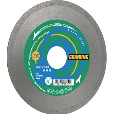 Disco Diamantato a Corona Liscia Md Gres Grinding Mm 115X22,2 H.mm 1,6 - 2