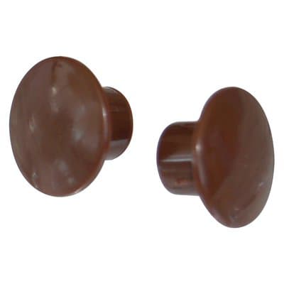 Tappo Copriforo Plastica Marrone 8 mm 500 Pezzi - 2