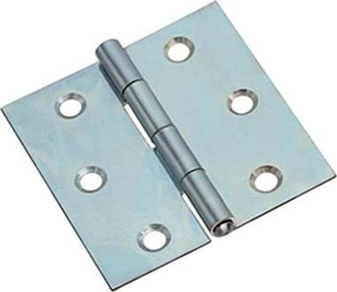 Cerniera Quadra 317 Valtoce Acciaio Zincato 75 x 75 x 1 mm 24 Pezzi - 2