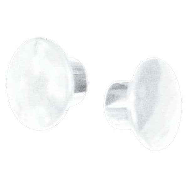 Tappo Copriforo Plastica Bianca 6 mm 500 Pezzi - 2