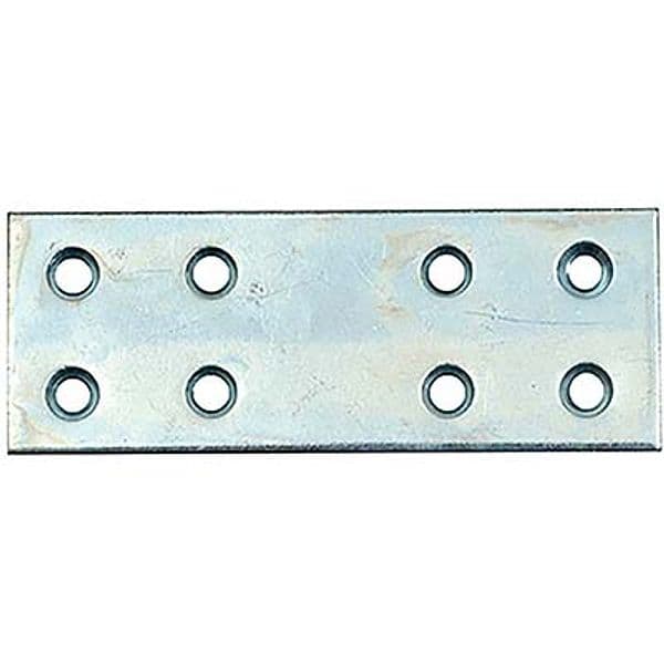 Giunzione 8 Fori Dritta Zincata S 8 x 3 cm 2 mm 50 Pezzi – Autres