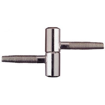 Cerniera Tipo Anuba Acciaio Nichelato 14 mm 25 Pezzi - 2